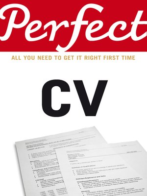 cover image of Perfect CV